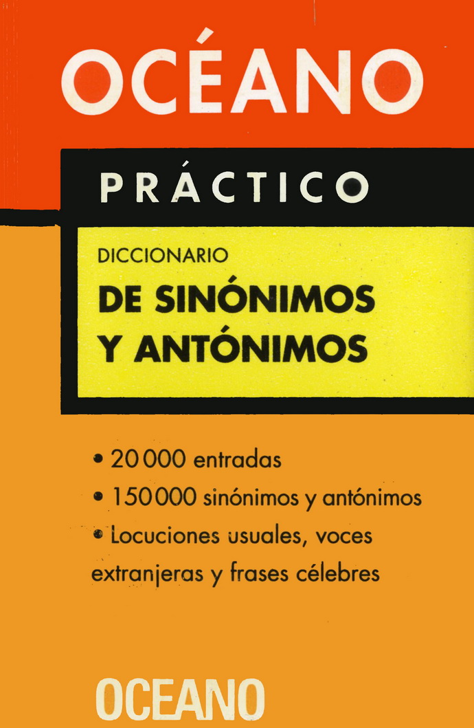 Diccionario Océano Práctico de Sinónimos y Antónimos