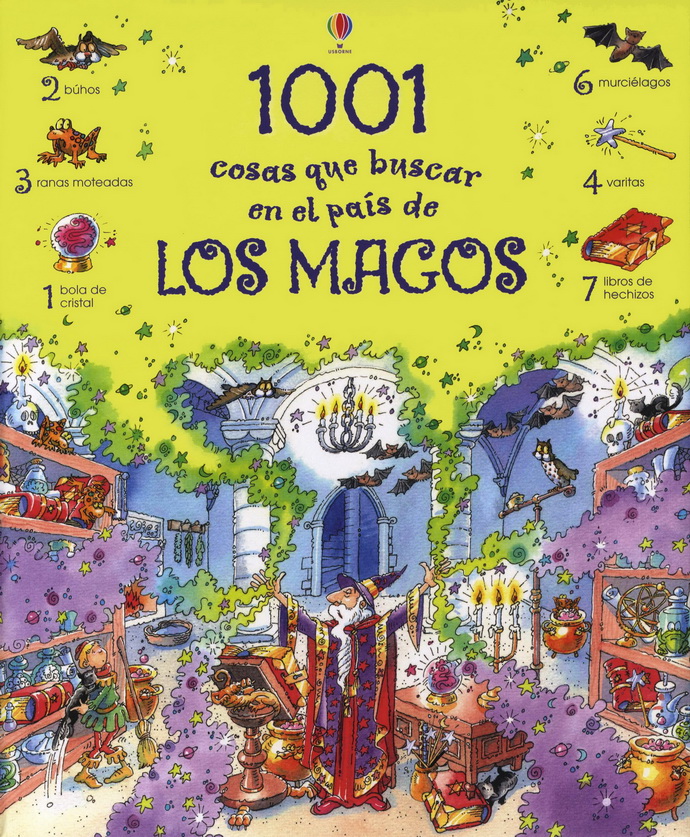 1001 cosas que buscar en el país de los magos (tapa dura)