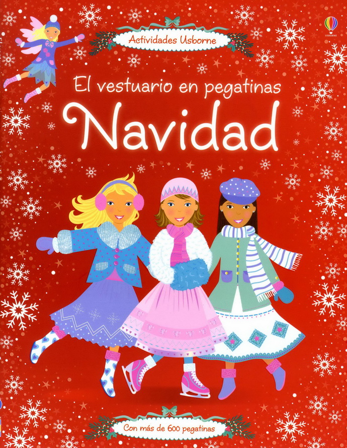 Navidad. El vestuario en pegatinas