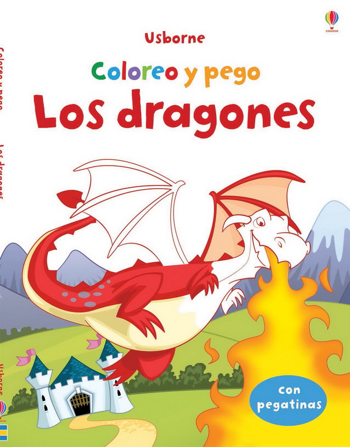 Dragones, Los. Coloreo y pego