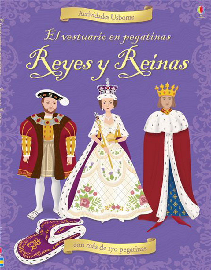 Reyes y Reinas. El vestuario en pegatinas