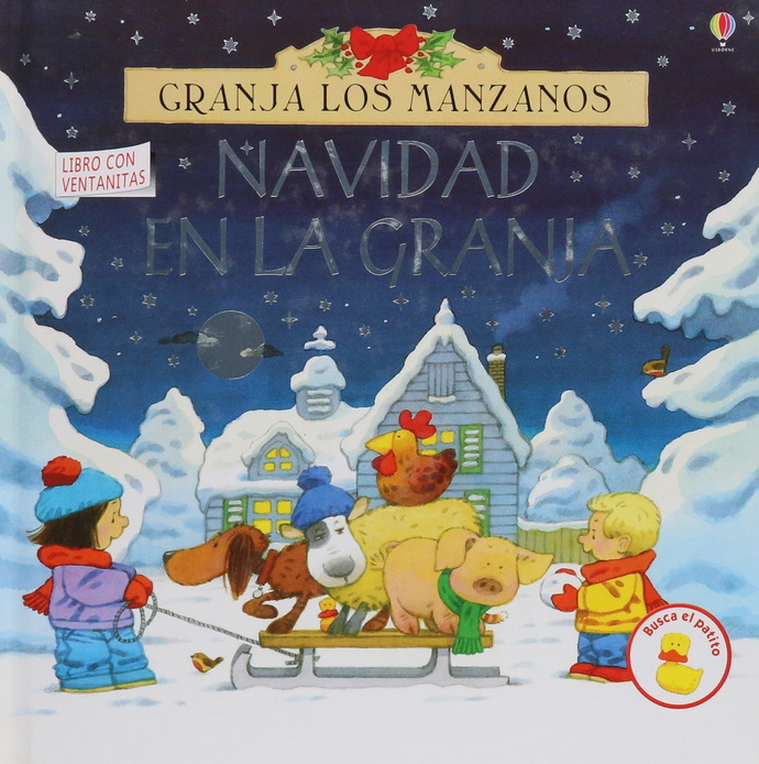 Navidad en la granja (con ventanitas)