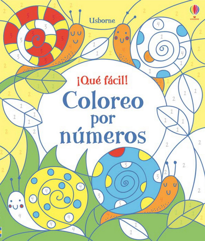 Coloreo por números ¡Qué fácil!