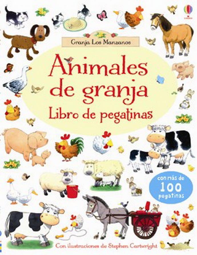 Animales de granja. Libro de pegatinas