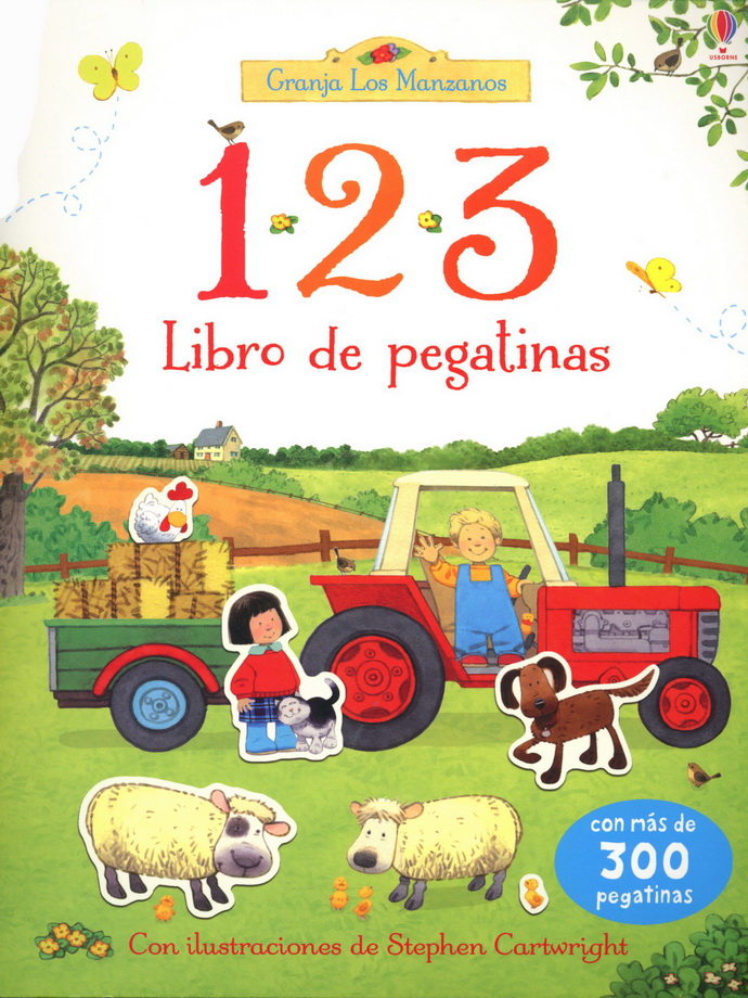 1 2 3 Libro de pegatinas