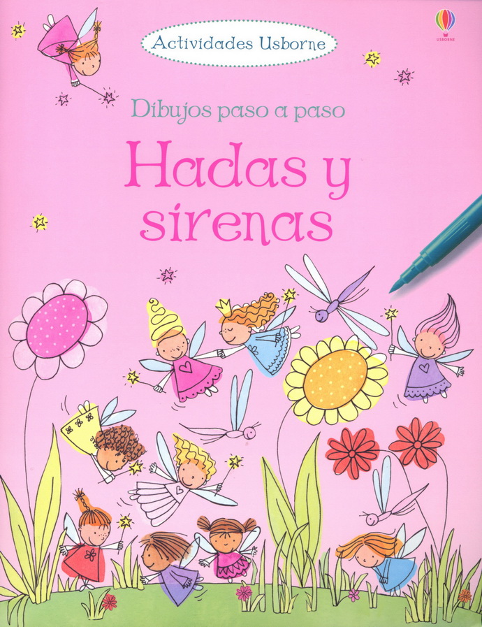 Hadas y sirenas. Dibujos paso a paso