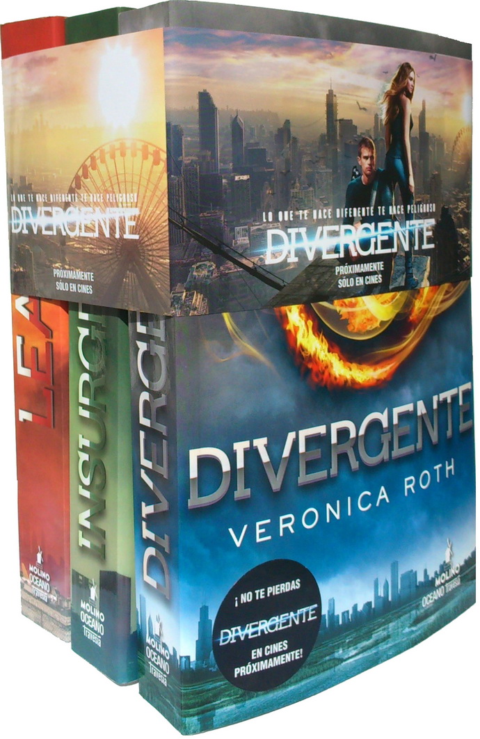 Trilogía Divergente (paquete de 3 títulos)
