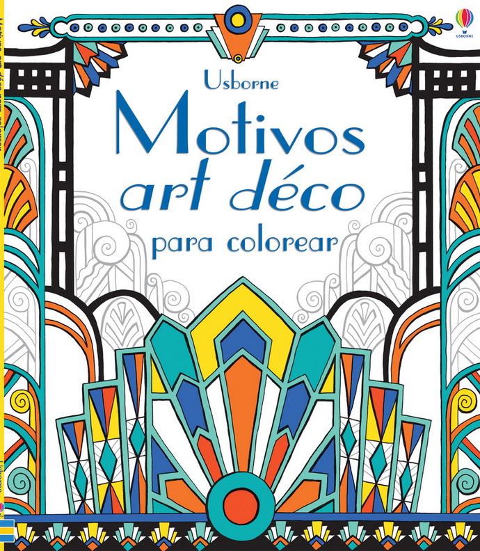 Motivos art déco para colorear