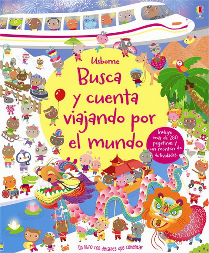 Busca y cuenta viajando por el mundo