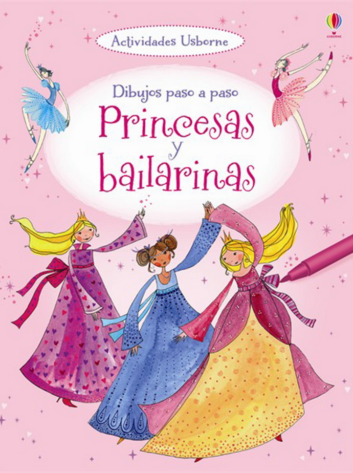 Princesas y bailarinas. Dibujos paso a paso
