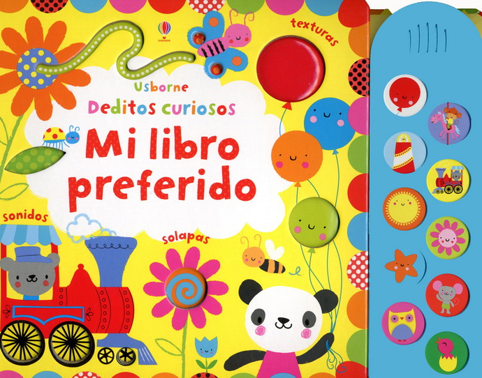 Deditos curiosos. Mi libro preferido (con solapas)