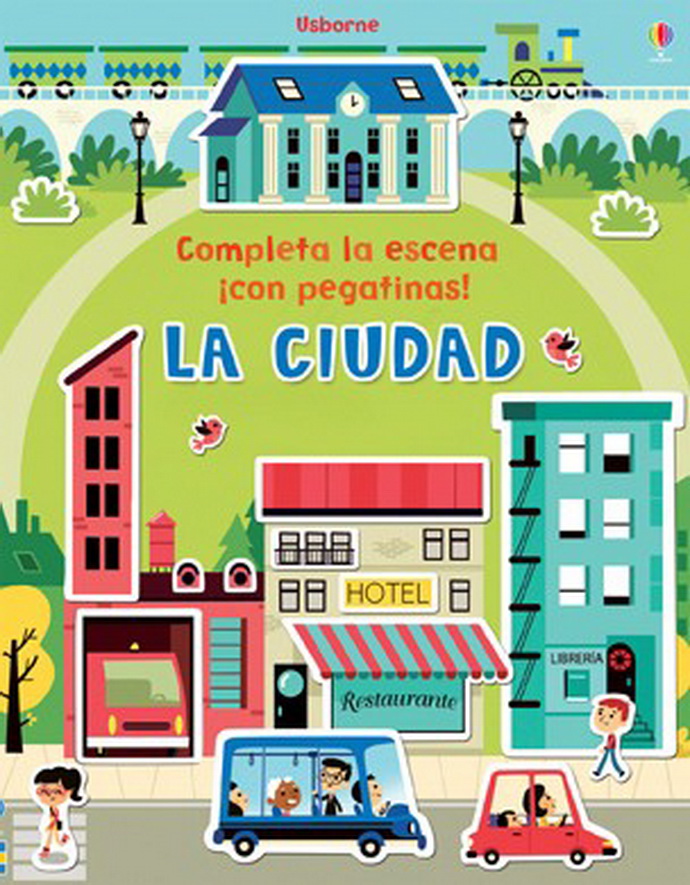 Ciudad, La. Completa la escena ¡con pegatinas!