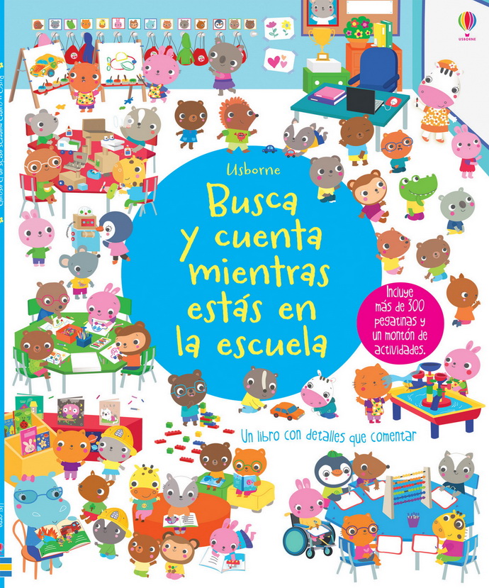 Busca y cuenta mientras estás en la escuela