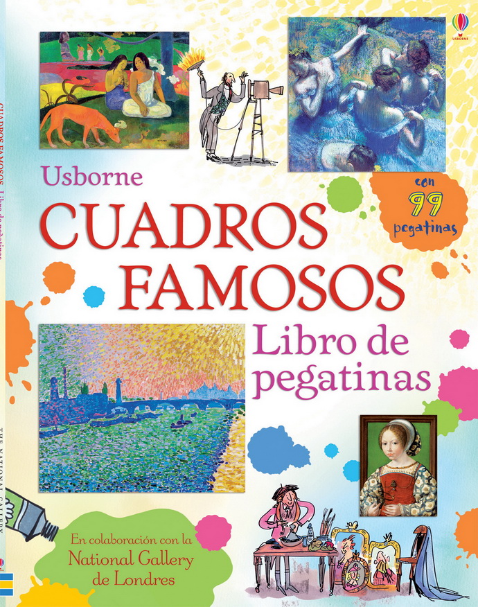 Cuadros famosos (con pegatinas)