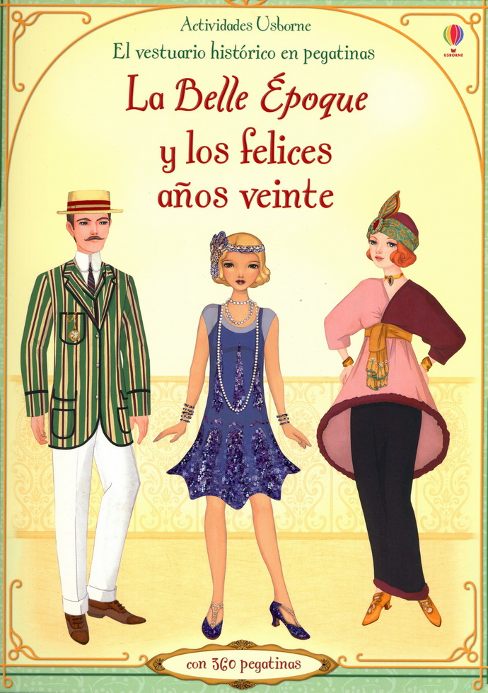 Belle Époque y los felices años veinte, La. Vestuario histórico en pegatinas