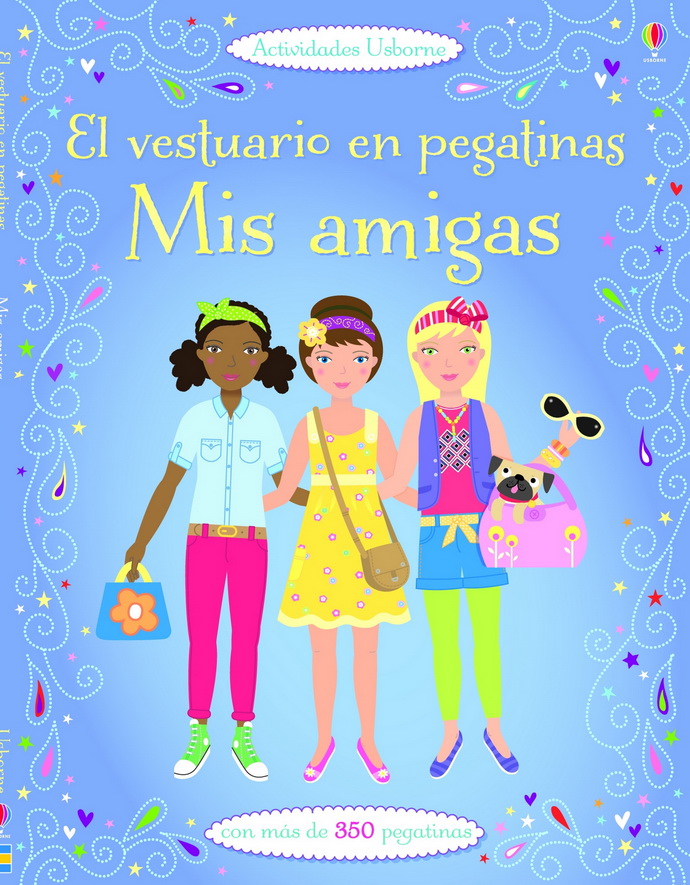 Mis amigas. El vestuario en pegatinas