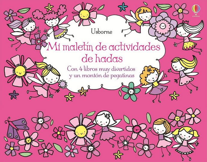 Mi maletín de actividades de hadas (set de 4 libros)