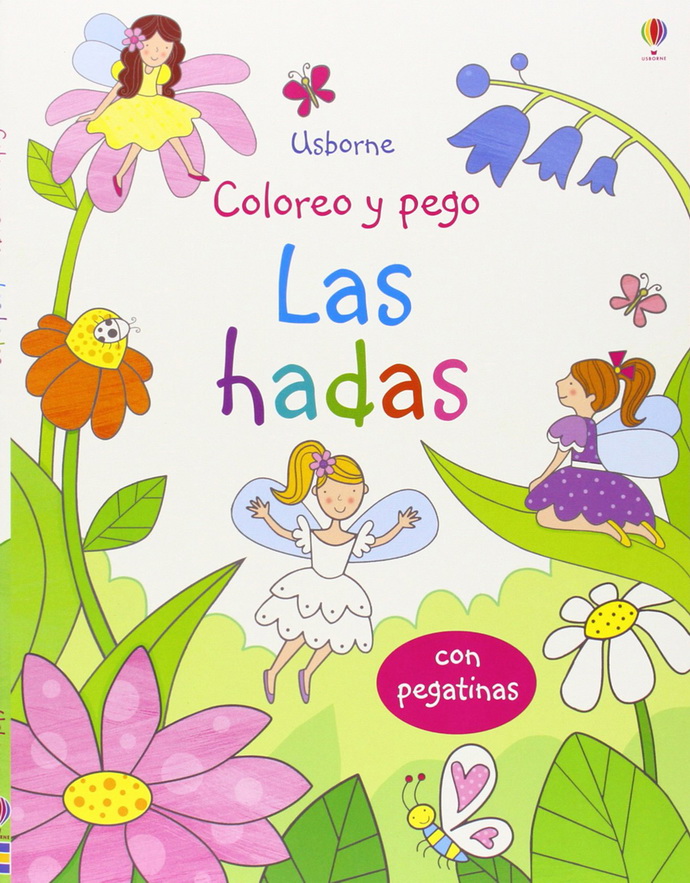 Hadas, Las. Coloreo y pego