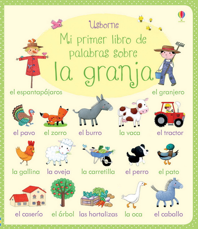 Mi primer libro de palabras sobre la granja