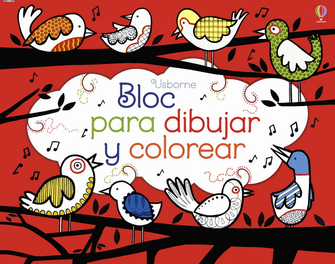 Bloc para dibujar y colorear