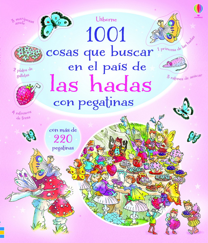 1001 cosas que buscar en el país de las hadas con pegatinas