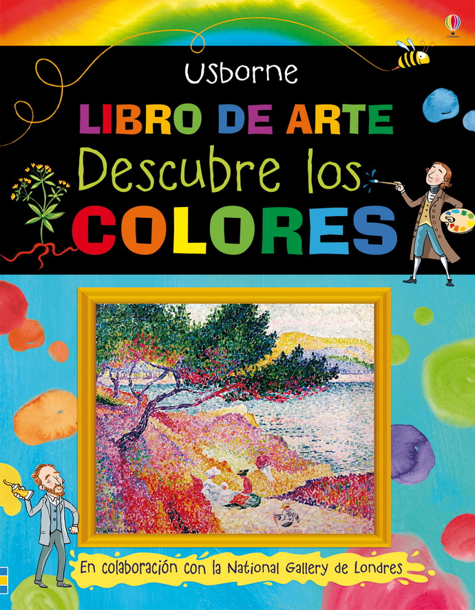 Descubre los colores. Libro de arte