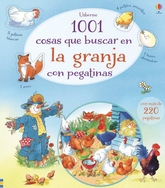 1001 cosas que buscar en la granja con pegatinas