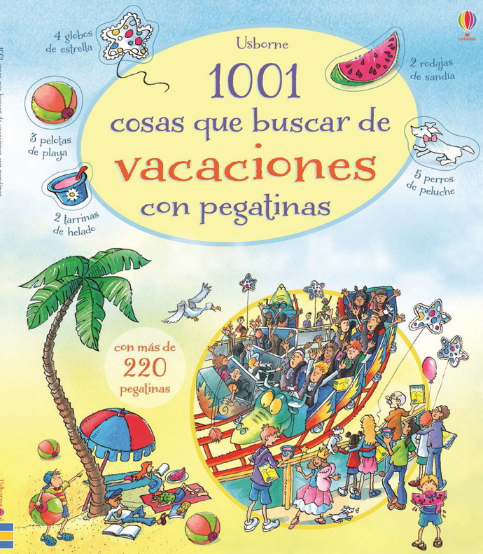 1001 cosas que buscar de vacaciones con pegatinas