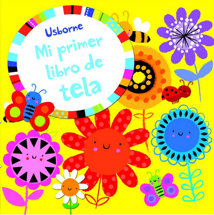 Mi primer libro de tela amarillo