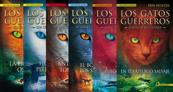 Saga Gatos guerreros. Los cuatro clanes (Paquete 6 vol.)