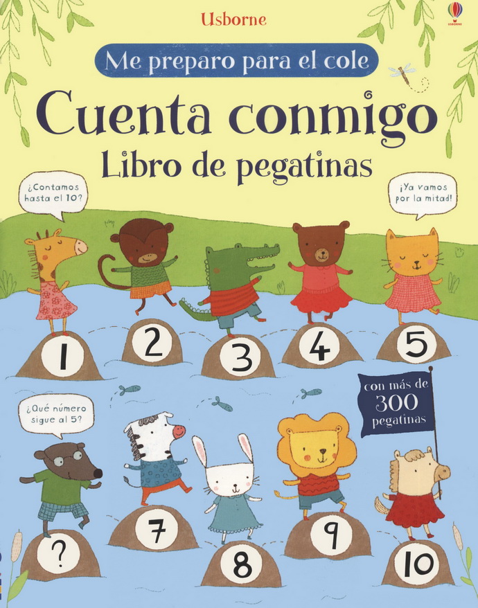 Cuenta conmigo. Libro de pegatinas