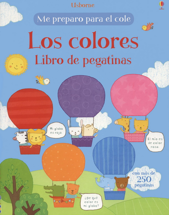 Colores, Los. Libro de pegatinas