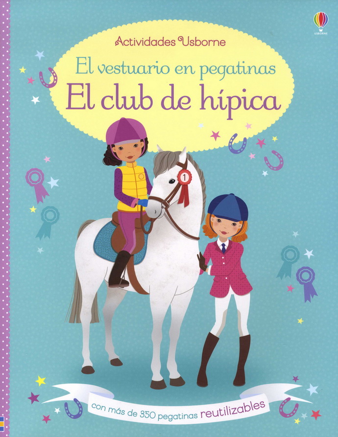 Club de hípica, El. El vestuario en pegatinas