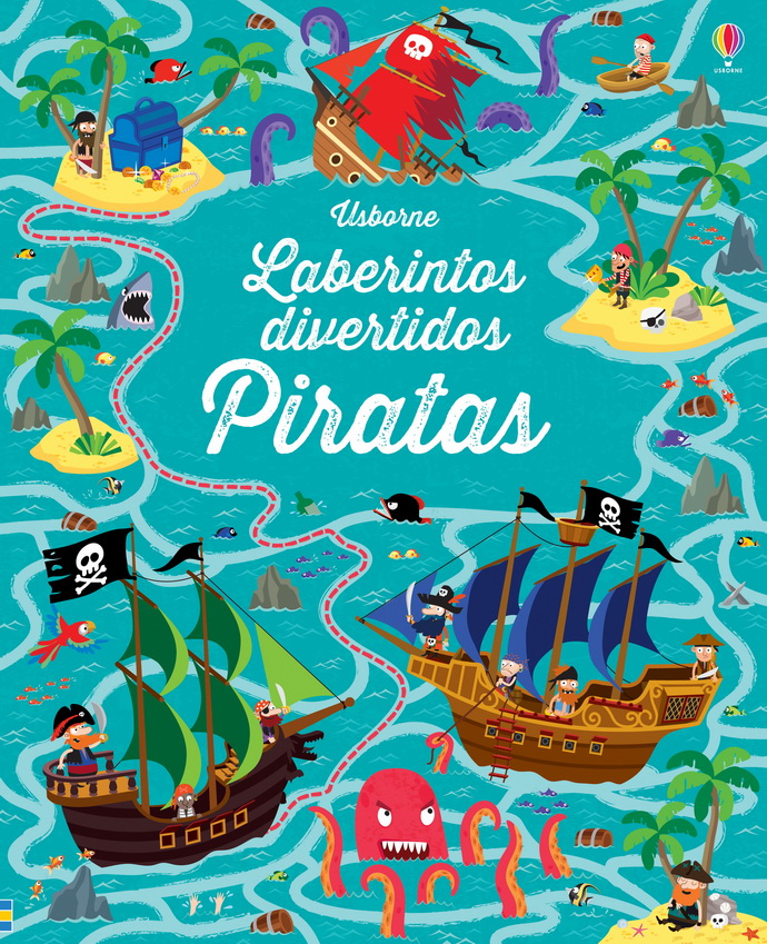 Piratas. Laberintos divertidos
