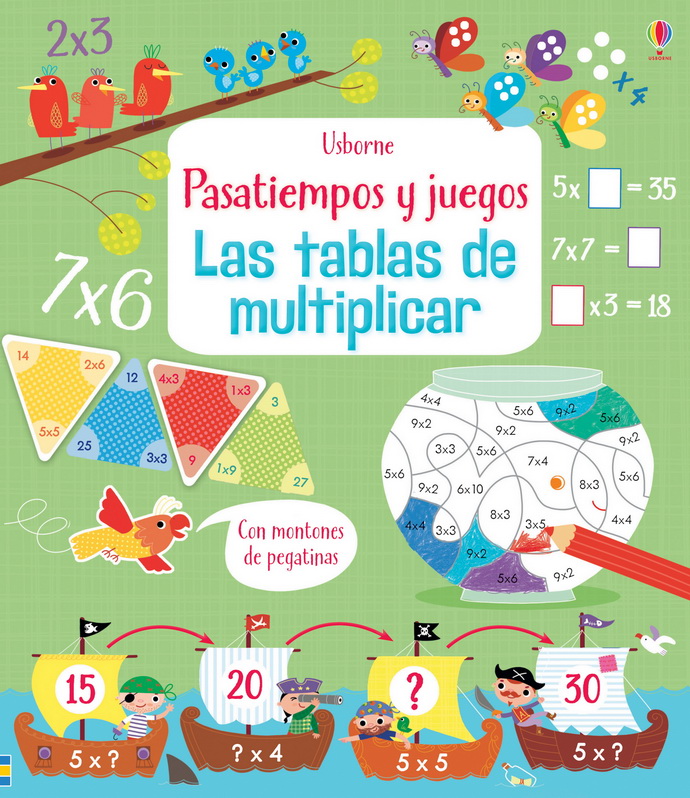 Pasatiempos y juegos. Las tablas de multiplicar