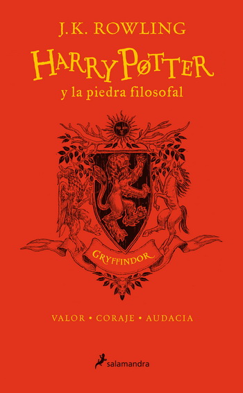 Harry Potter 1. Harry Potter y la piedra filosofal. Gryffindor (Edición 20 aniversario)