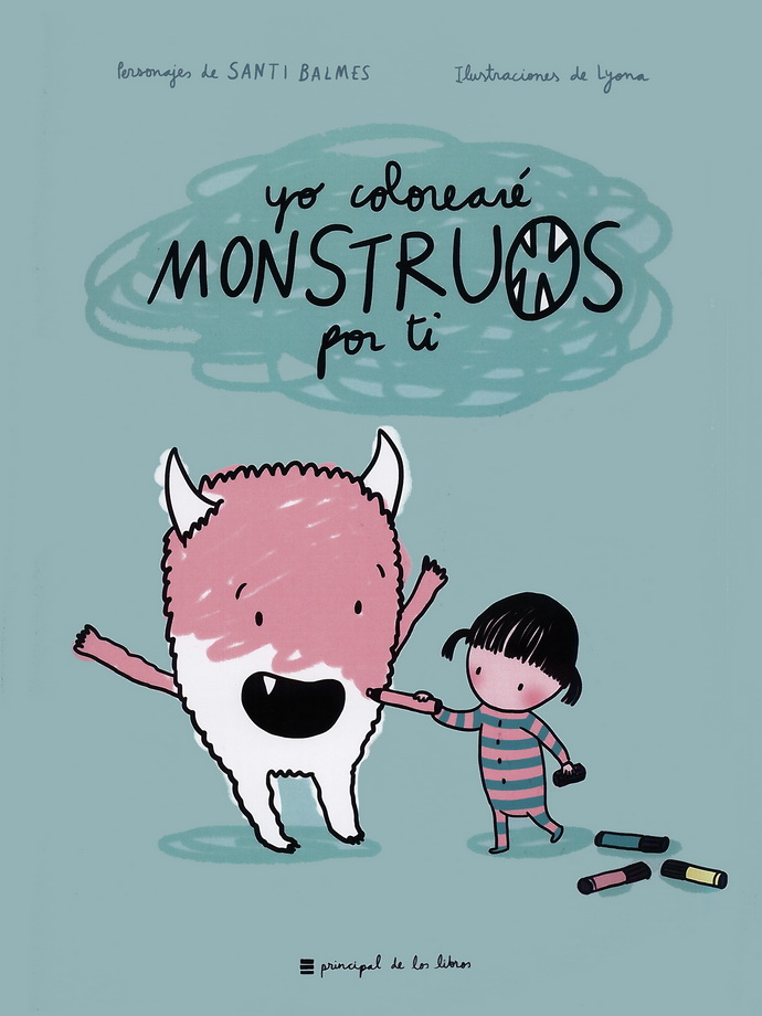 Yo colorearé monstruos por ti (libro para colorear)
