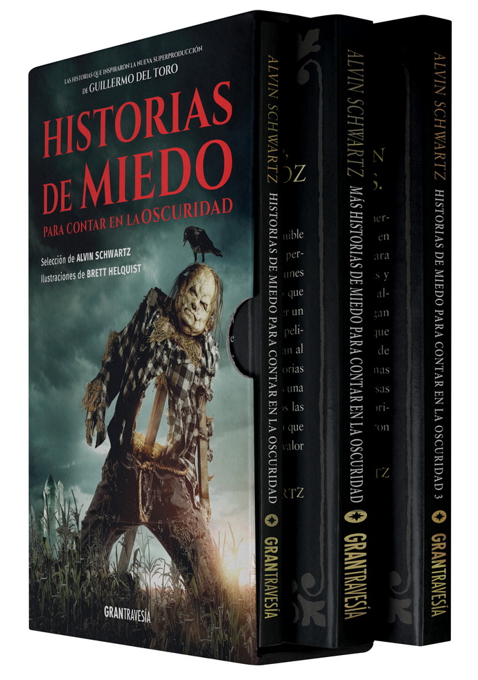 Serie Historias de miedo para contar en la oscuridad (paquete película, 3 volúmenes)