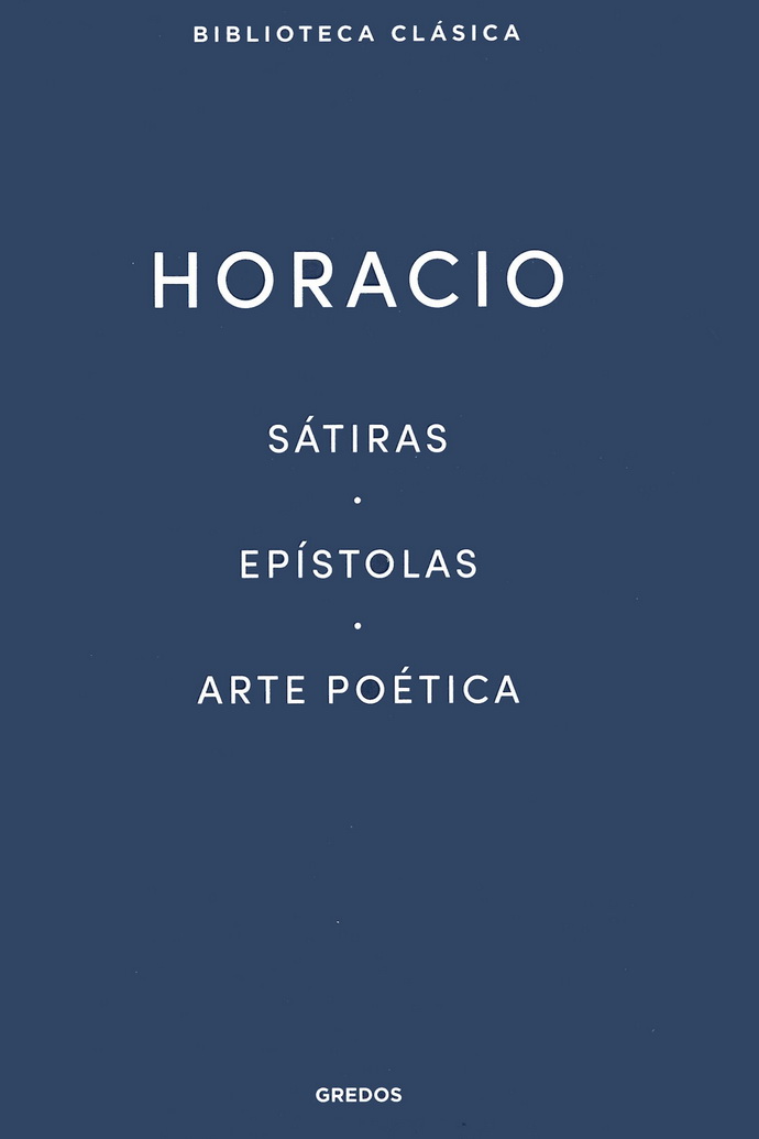 Sátiras, epístolas, arte poética