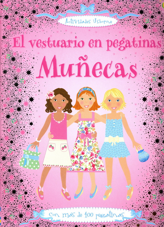 Muñecas. El vestuario en pegatinas