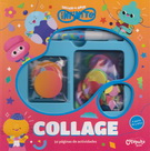 Collage (incluye piezas de goma eva, pegatinas, pegamento y piezas de cartulina)