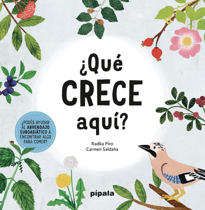 ¿Qué crece aquí? (con solapas)