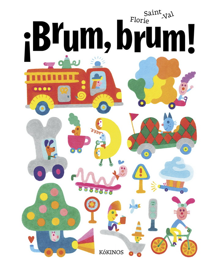 ¡Brum, brum! (con solapas)
