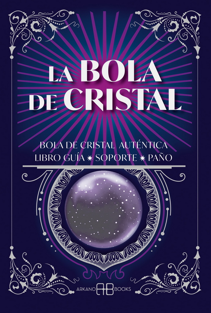 Bola de cristal. Pack (incluye libro guía, soporte y paño)