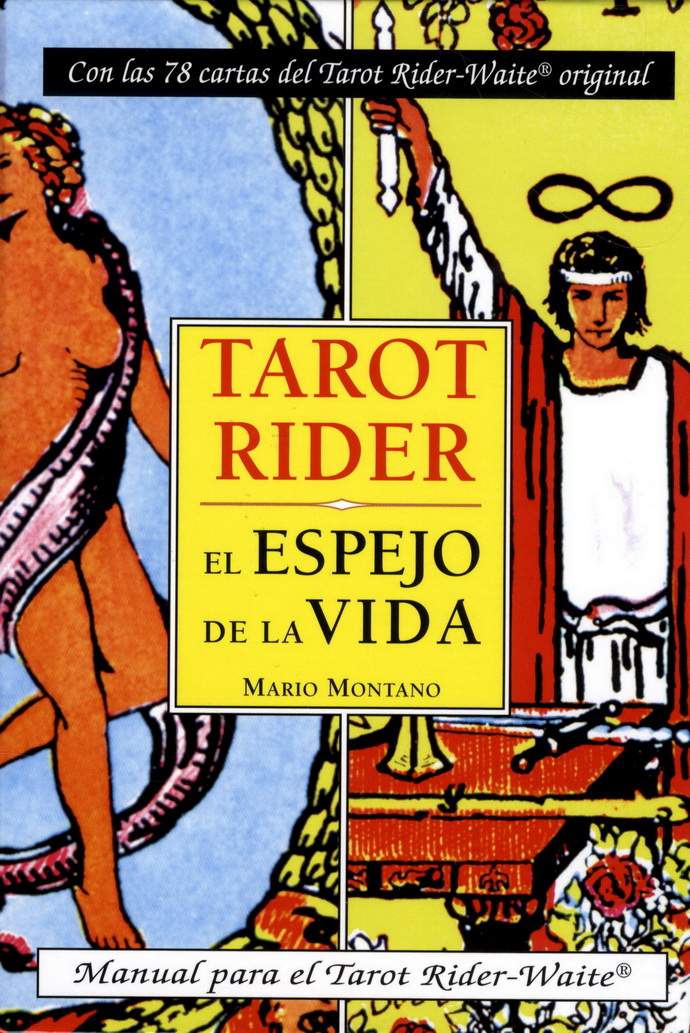 Tarot Rider Waite. El espejo de la vida (Libro y cartas) - Editorial Océano