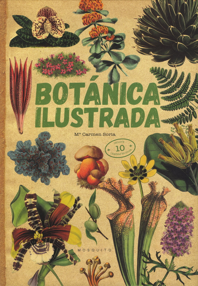 Botánica ilustrada (incluye 10 láminas en color)
