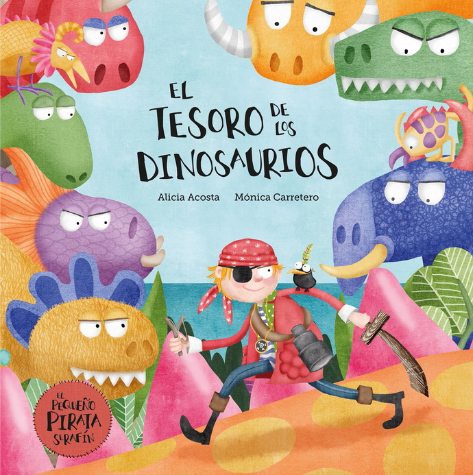 Tesoro de los dinosaurios, El. Pequeños pirata Serafín