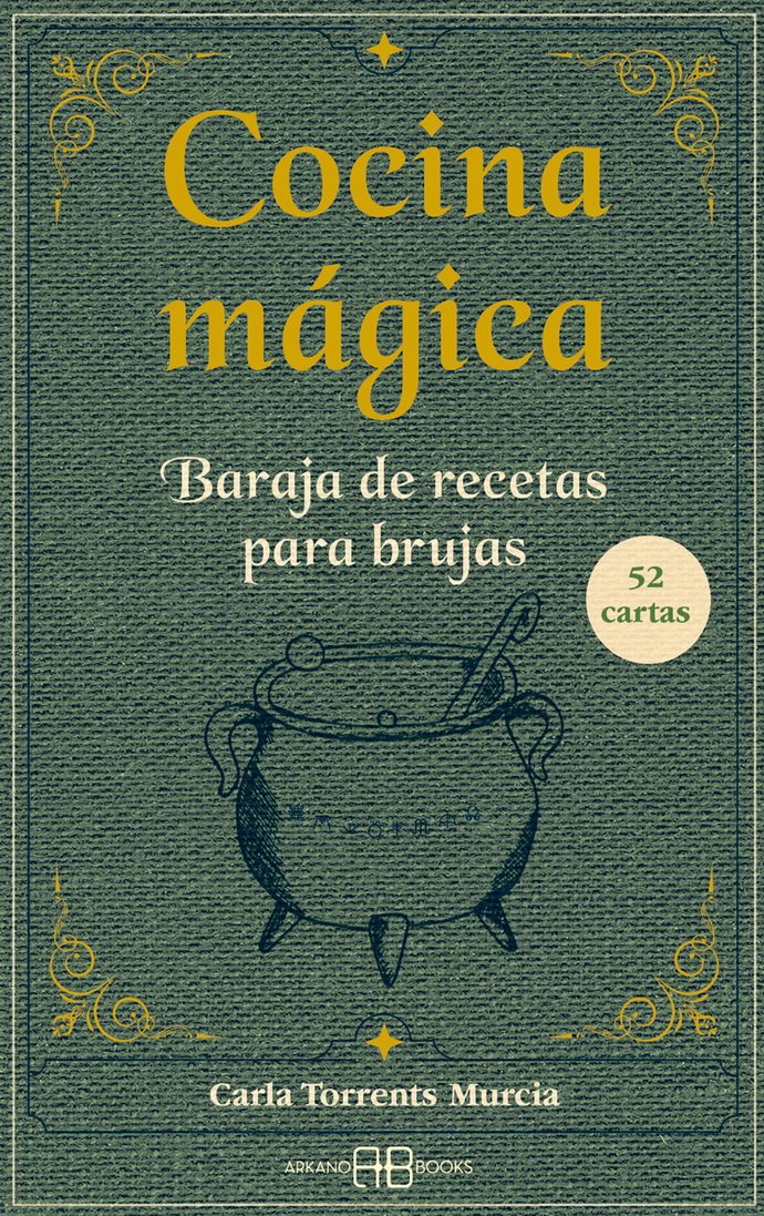 Cocina mágica. Baraja de recetas para brujas (Libro y cartas)