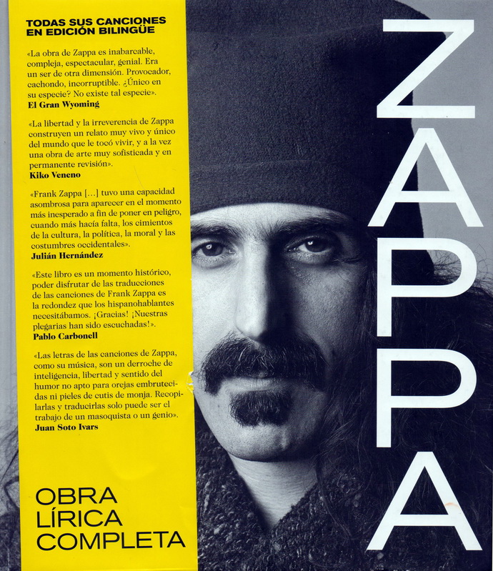 Frank Zappa. Obra lírica completa