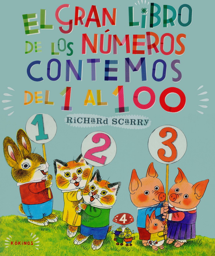 Gran libro de los numeros. Contemos del 1 al 100